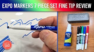 EXPO Dry Erase Fine Tip 7 pc Marker Set HONEST REVIEW