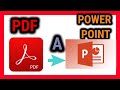 ¿COmo CONVERTIR un documento de PDF  a POWERPOINT? | PDF A POWERPOINT | PDF a POWERPOINT gratis