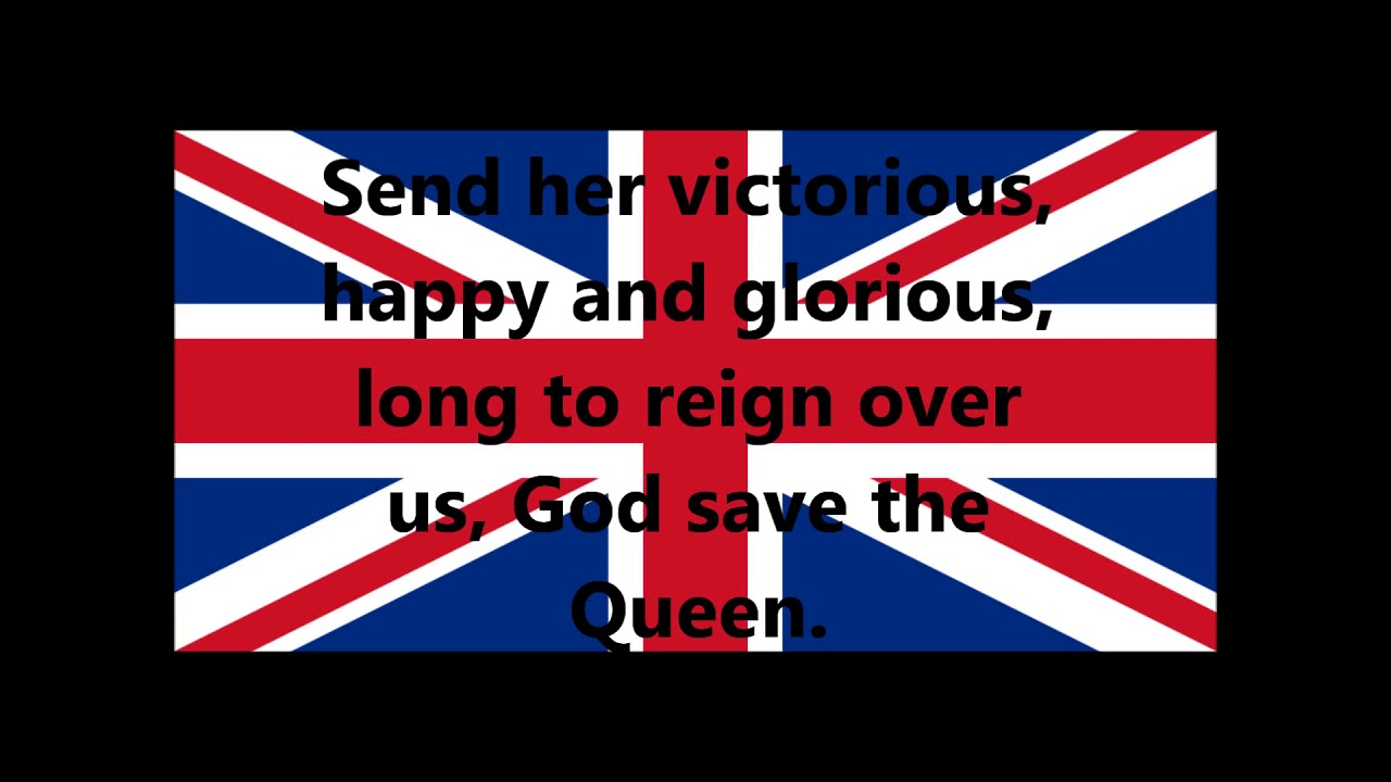 UK National Anthem Lyrics - YouTube