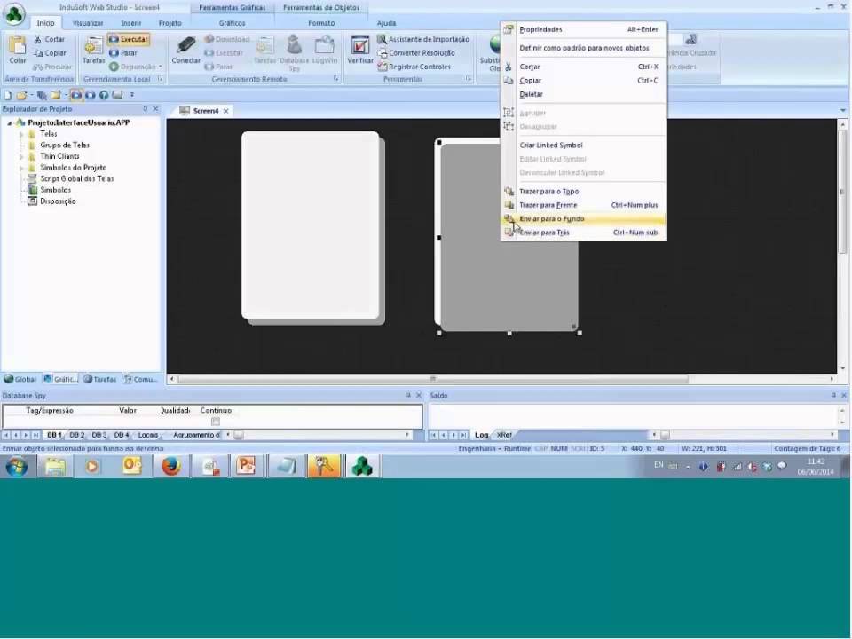 InduSoft Web Studio: Interface do Usuário - YouTube