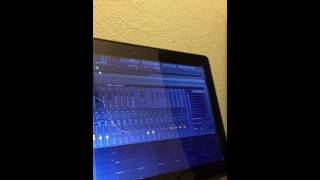 22 year old guy makes beat for rapper in his closet with a broken computer screen