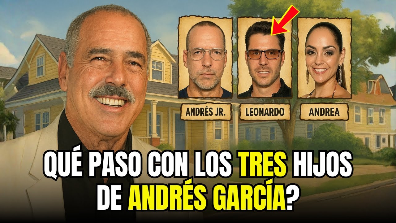 ¿Qué pasó con los tres hijos de Andrés García?