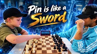Pin is like a Sword! #chess #sports 