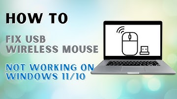How to Fix USB Wireless Mouse Not Working on Windows 11/10