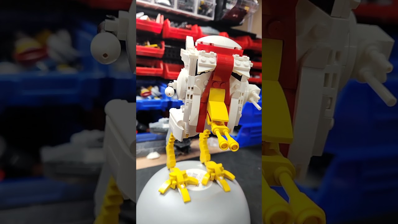 Fear the Empire and their chicken walker.