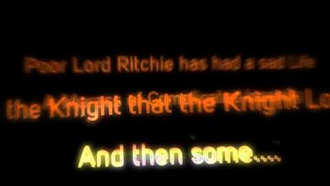 Poor Lord Ritchie