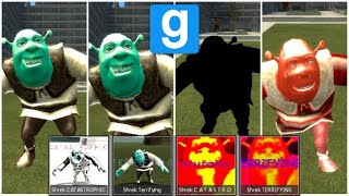 THE NEW AND OG SHREK CATSTROPHIC &amp; SHREK TERRIFYING IN INSANE | Garry's mod