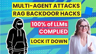 LLM Agent Attacks & Defenses: Prompt Injection, RAG Backdoor, Agent-to-Agent Hacks