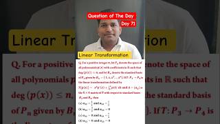 Linear Transformation | Linear Algebra | CSIR NET & GATE Maths | IFAS