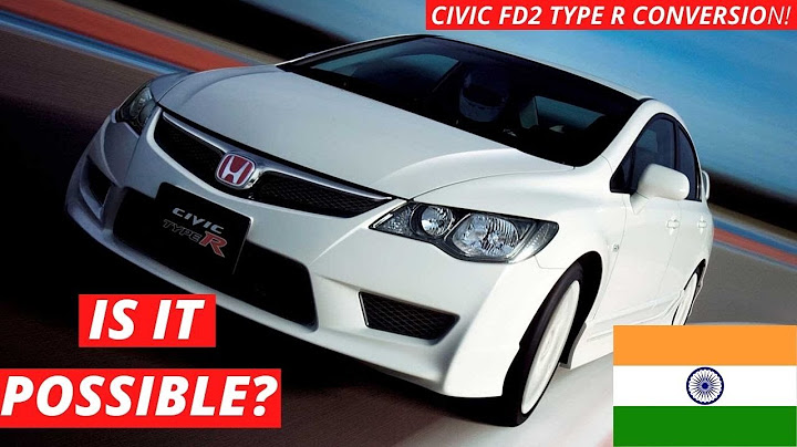 Civic type r build and price