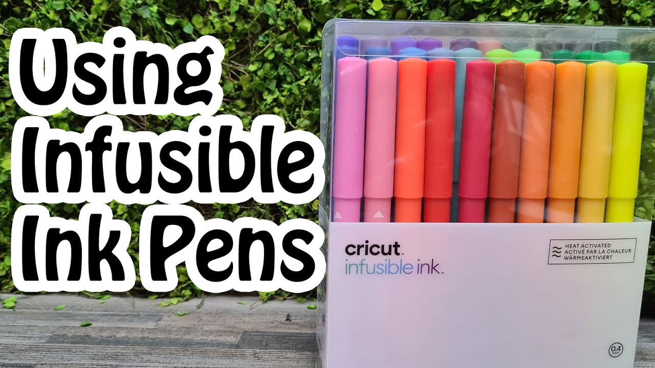 How To Use Cricut Infusible Ink Markers 