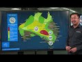 Severe Weather Update 6 February 2026: Widespread rain and storms this weekend