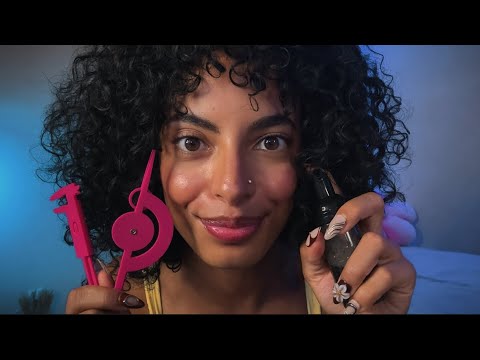 ASMR Atenção Pessoal | Fazendo Sua Sobrancelha (Voz Suave) 