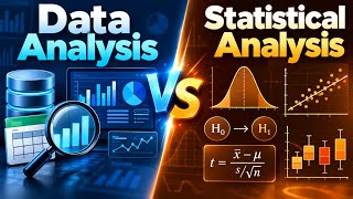 Data Analysis vs Statistical Analysis