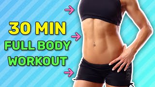 Half an Hour Full Body Workout At Home: Total Body Tone