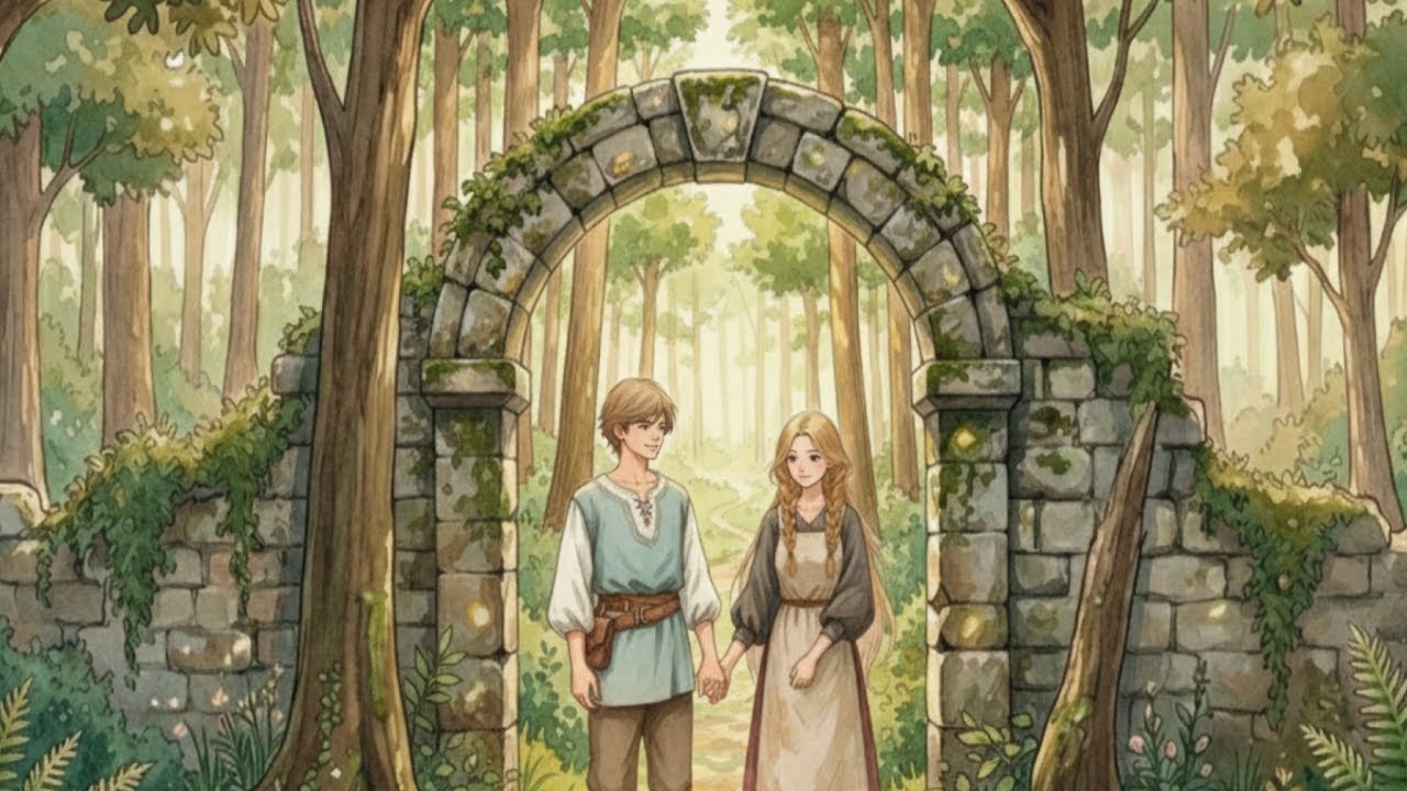 ถ้าเลือกได้... คุณจะยอมแลกความรักกับชีวิตอมตะไหม?🚪 | นิทานการ์ตูนแฟนตาซีต้นฉบับ ✨🧚‍♀️🍵