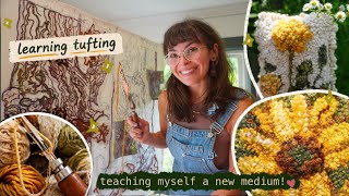 Obsessing Over Learning Tufting & Punch Needle This Summer🧶🪡 screenshot 4