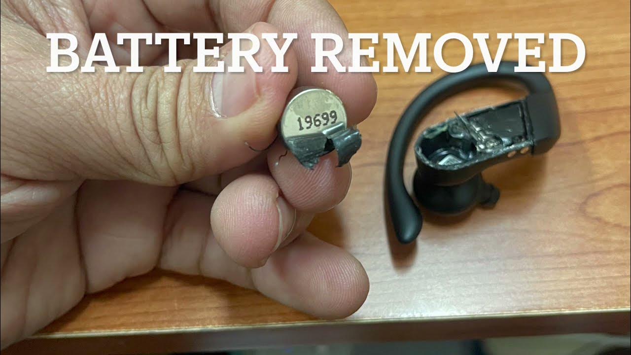 How to replace battery of powerbeats pro headphone JB HOMETECH YouTube