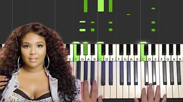 Lizzo - Good As Hell (Piano Tutorial Lesson)