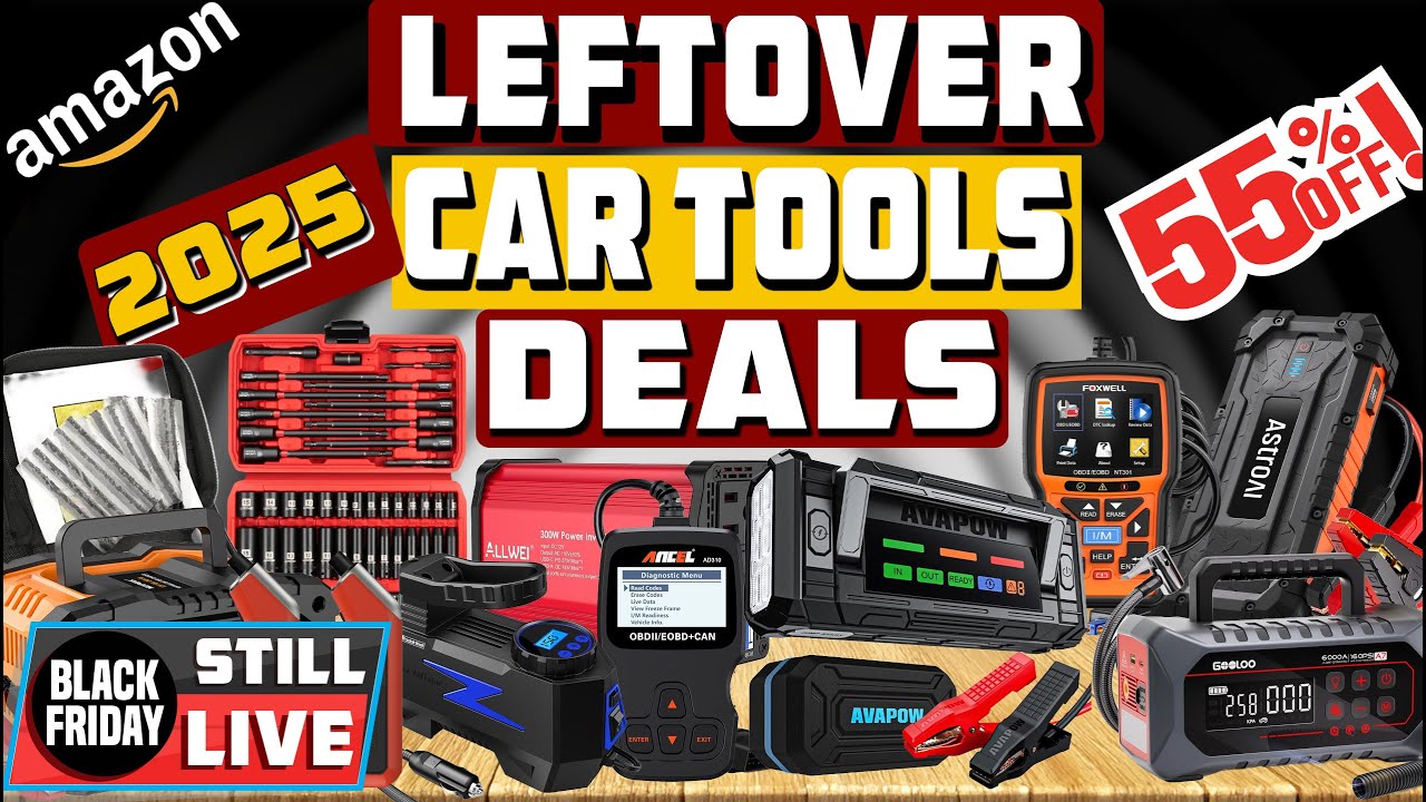 55% OFF! 20 Insane Black Friday Amazon Car Tools Deals 2025 - Don’t ...