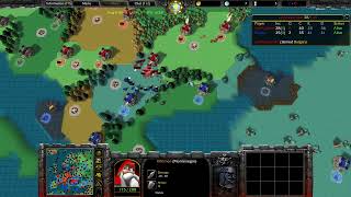 Wc3 $100 Risk tournament game!