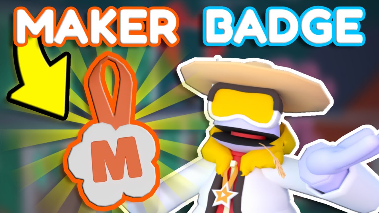 *NEW* How to get the MAKER BADGE in YEEPS! 🧱