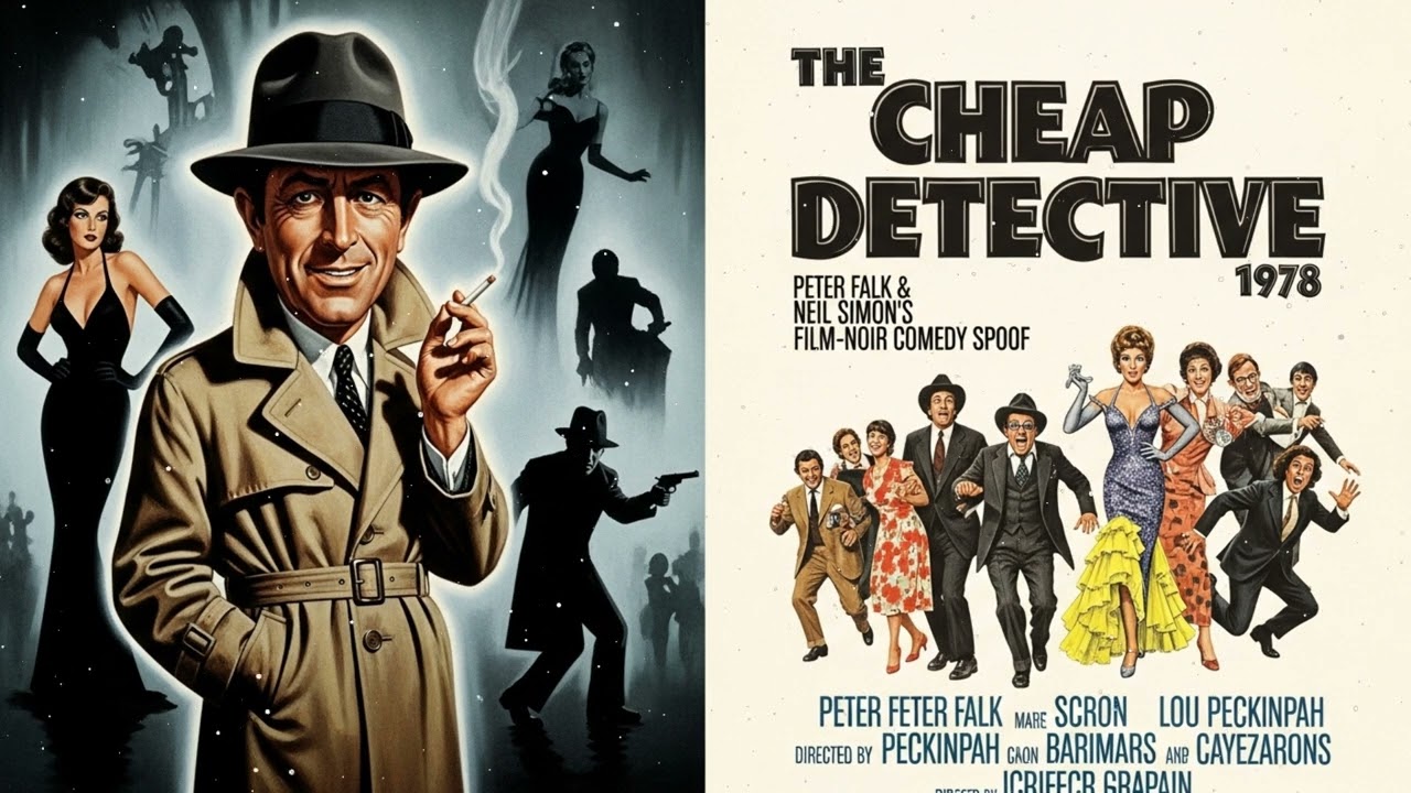 The Cheap Detective (1978) – Peter Falk & Neil Simon’s Film‑Noir Comedy Spoof