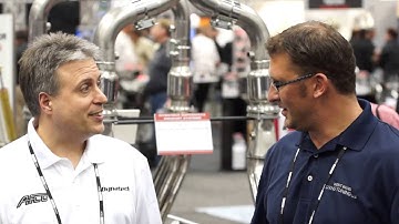 Dynatech Headers Talks to West Bend Dyno at PRI 2013