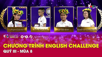 Chương trình English Challenge - Quý III - mùa 8