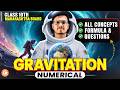 Gravitation Numericals Class 10th | Science 1 Chapter 1 All Concepts &amp; Formula | MH Board 2027