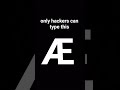 #onlyhackerscantypethis