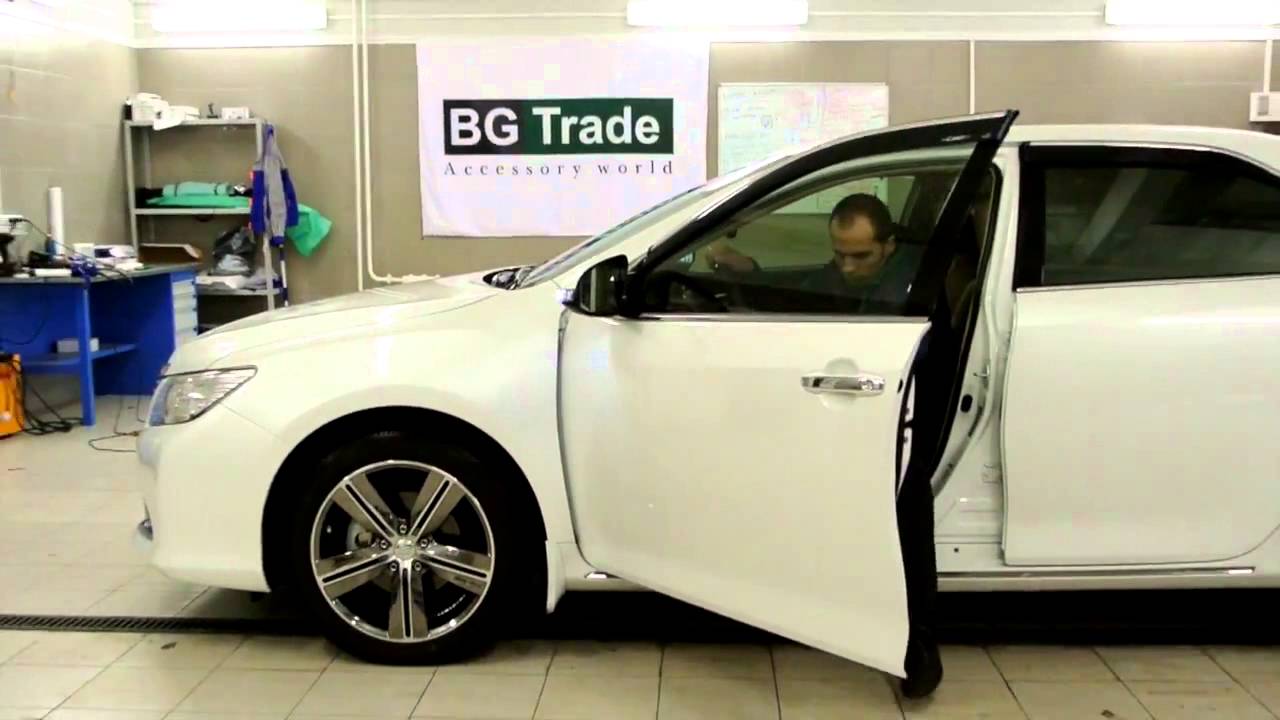 Складывание зеркал при постановке на охрану toyota camry v50