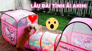 LÀM LÂU ĐÀI BANH CHO CÔNG CHÚA THỘN LỘN XỘN
