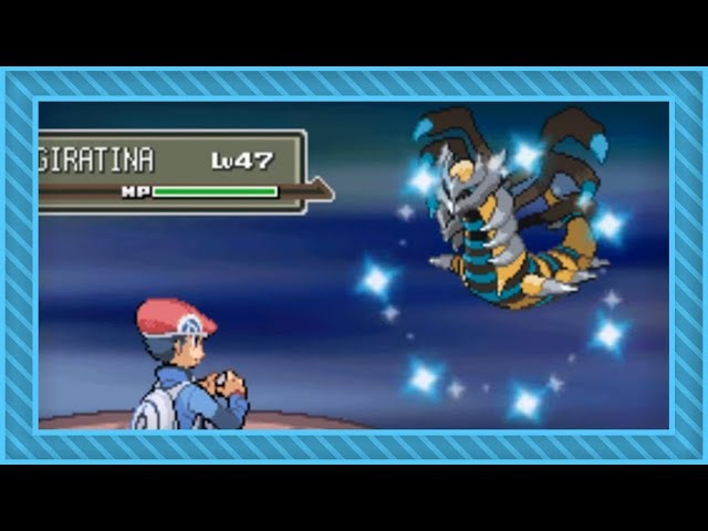 Space Giratina - Pokemon Platinum Shiny Legendaries Transparent