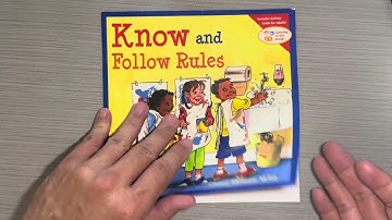 Know and Follow The Rules by Cheri J. Meiners , M.Ed. for Free Spirit Publishing read aloud for kids