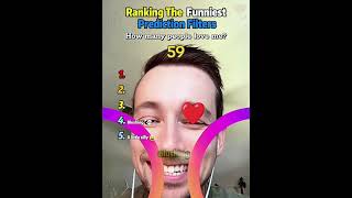 Ranking The Funniest Prediction Filter #funny #youtubeshorts #youtube #tiktok #ytshorts #shorts