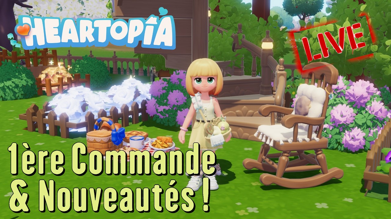 Heartopia - Première Commande & Nouveautés de la Semaine !