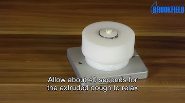 Brookfield Instructional Video Dough Stickiness