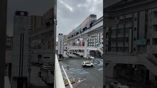 北九州モノレール1000形 JCOMラッピング 小倉駅発車動画