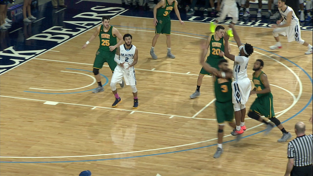 Men's Basketball Maine vs Vermont Highlights YouTube