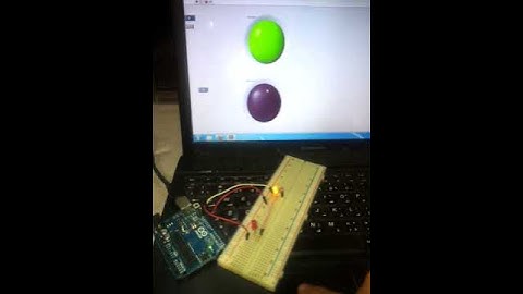 Control of 2 Leds connected to Arduino Via Labview