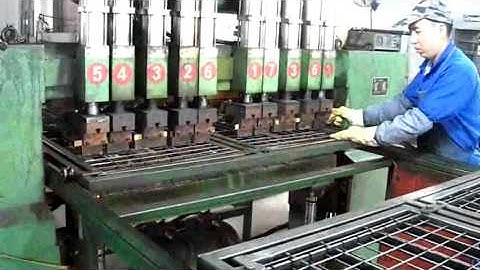 multi head spot wire mesh welding machine