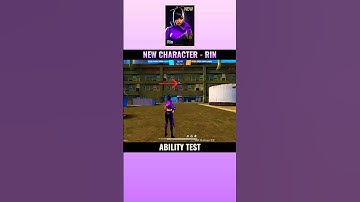 NEW CHARACTER - RIN ABILITY TEST (PART-5) || #shorts #ffmax #ff #ob50 #new #character #abilitytest
