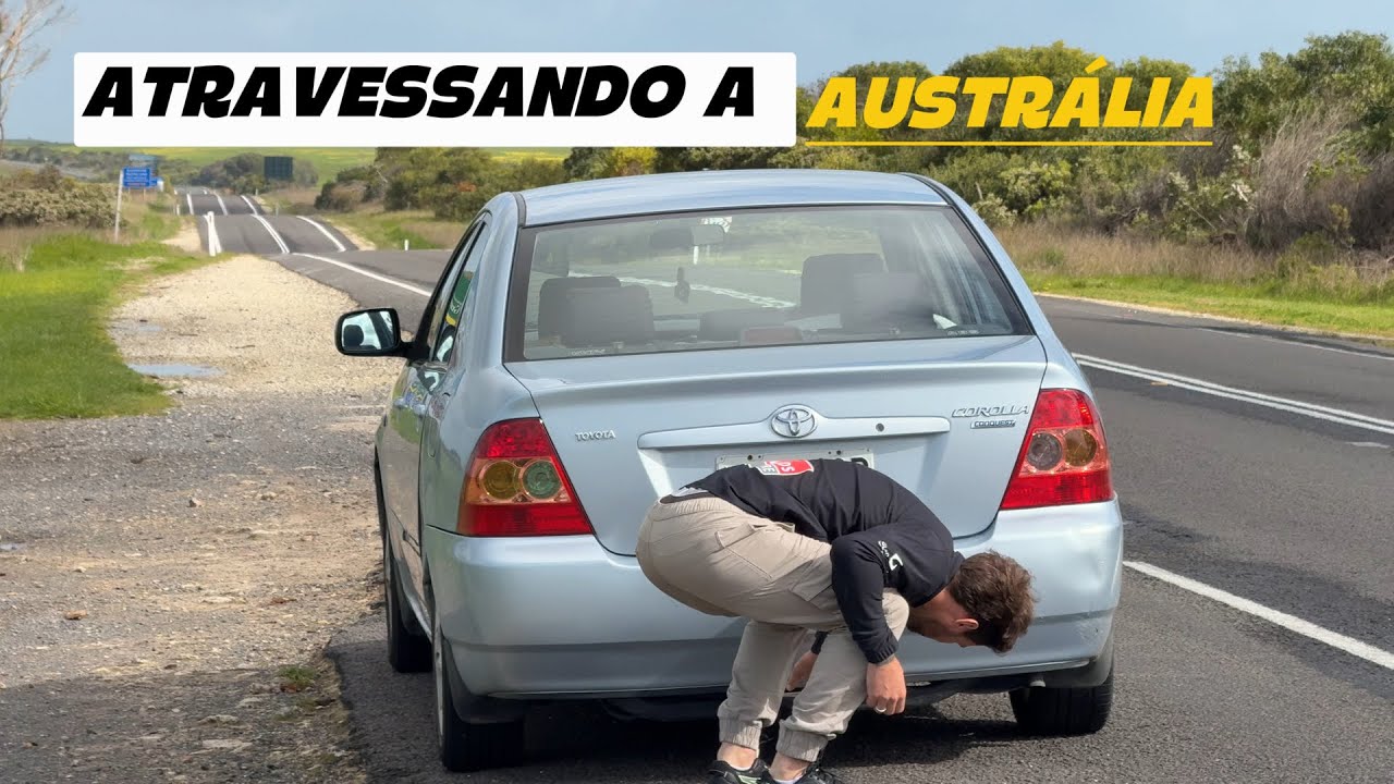 2904km e 5 CAPITAIS AUSTRALIANAS em um Corolla 2005 - Quanto custou?