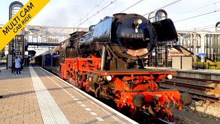 Riding this German beast at 100km/h over the main line: Utrecht - Rotterdam SSN 7/5/2022