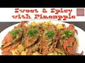 Crabs sweet  spicy with pineapple  seafood recipe  kitchenet ph