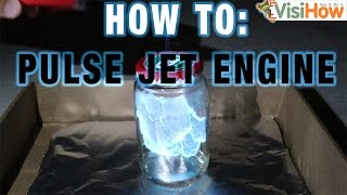 How to make a pulse jet engine with a jam jar