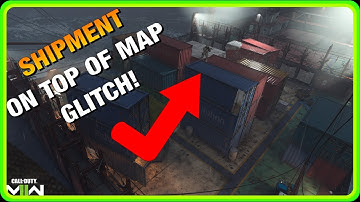 MW2 SHIPMENT ON TOP OF MAP GLITCH