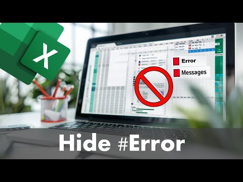 Hide Error Messages in Excel