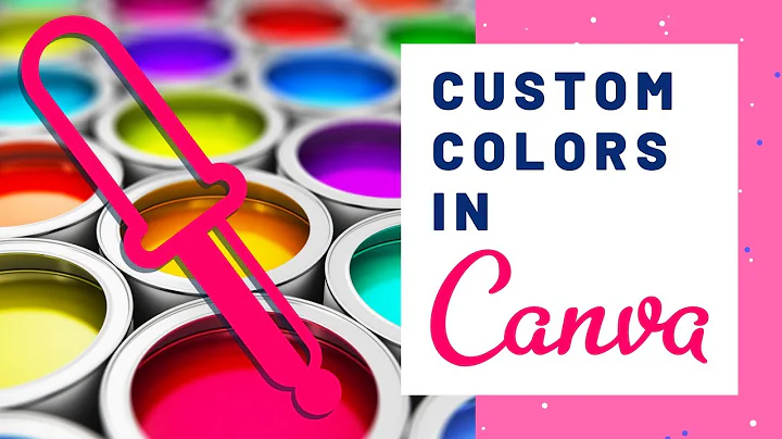 How to Match Colors in #Canva - Eyedropper